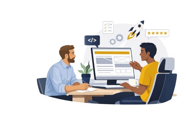 Team working together